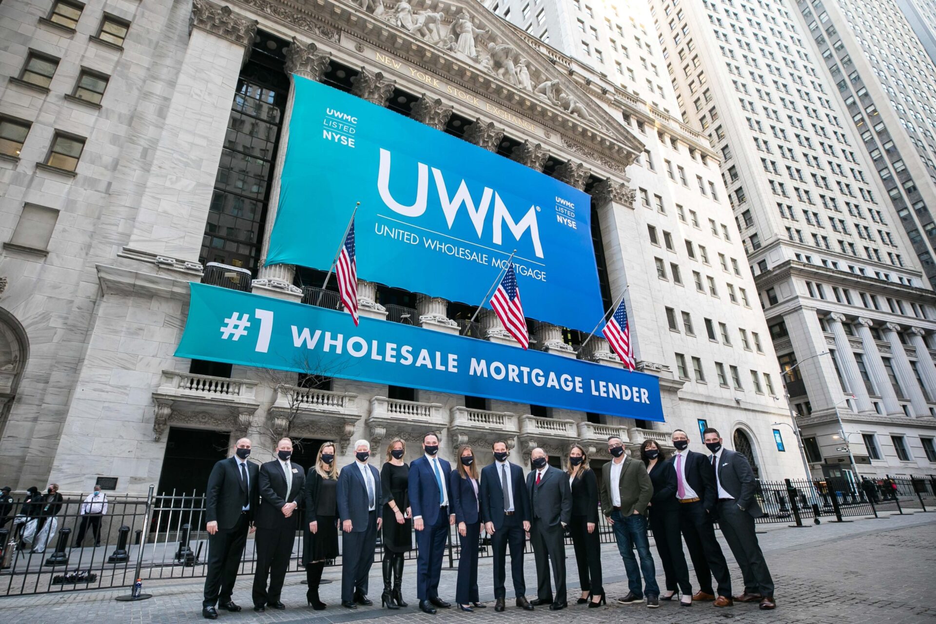 UWM’s First Day On NYSE Ends Slightly Down